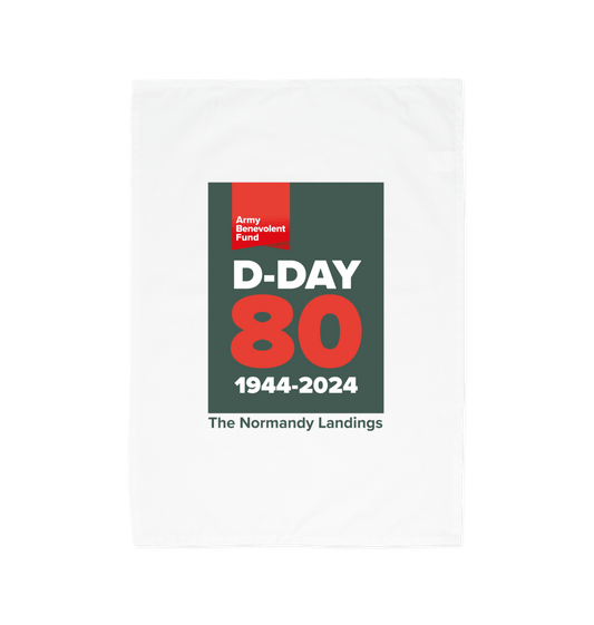 D-Day 80 Tea towel - Army Benevolent Fund