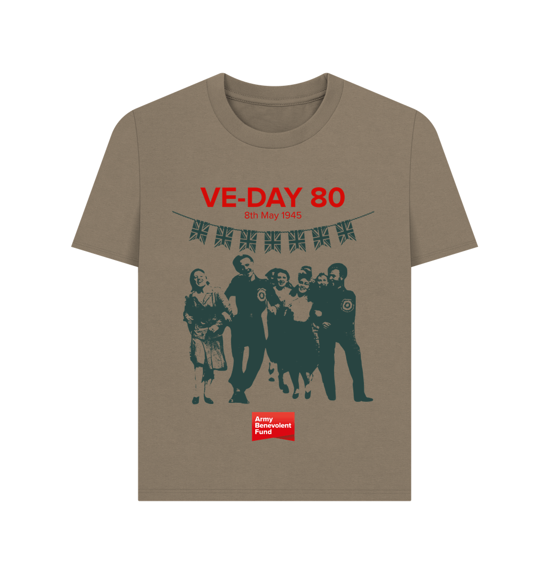 VE - Day 80 women's T-shirt - Army Benevolent Fund