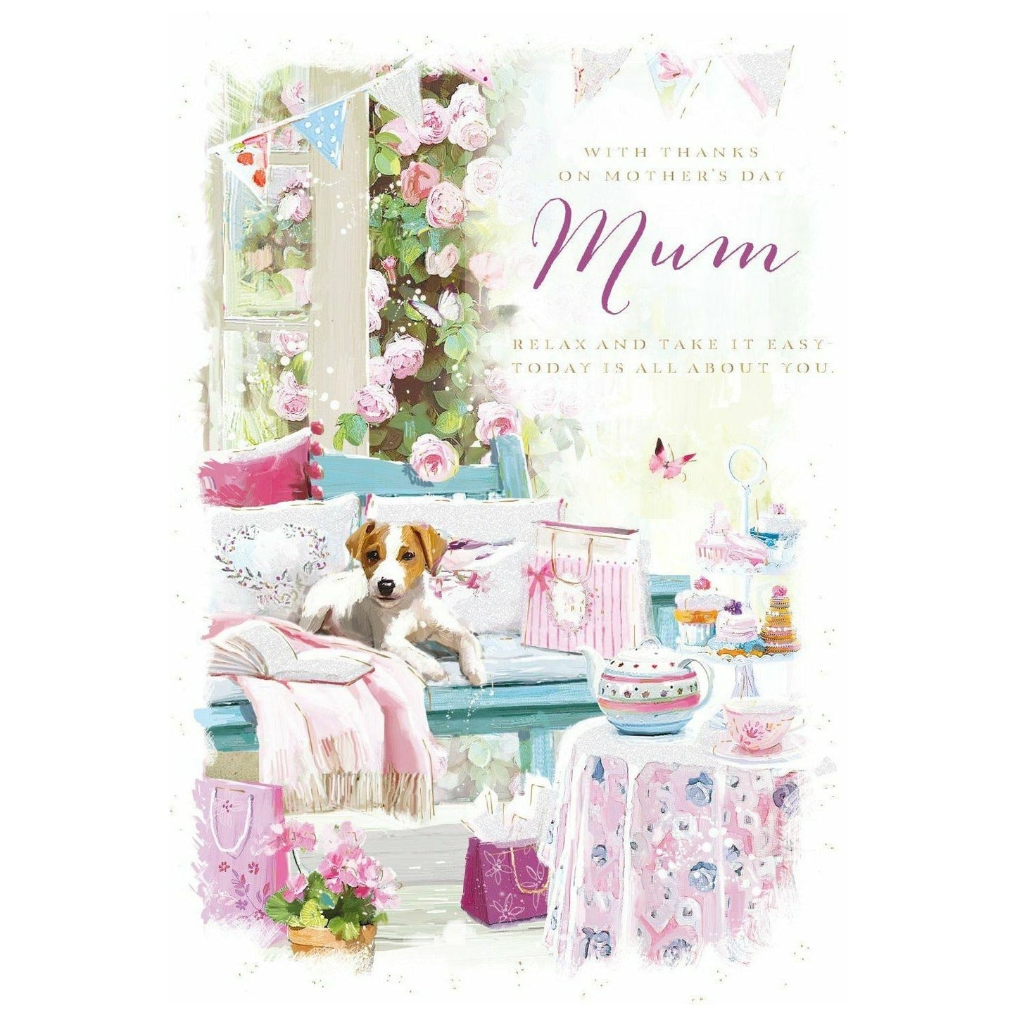 'MUM' Afternoon Tea Mother's Day Card Cards ABF The Soldiers' Charity Shop (6341614764223)