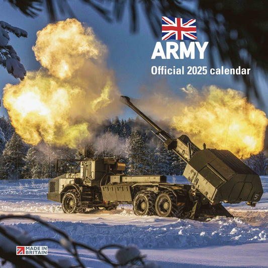 2025 official British Army calendar - Army Benevolent Fund