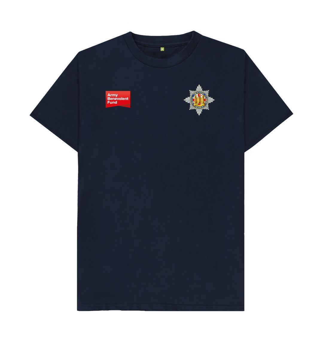 Navy Blue The Royal Dragoon Guards Unisex T-shirt