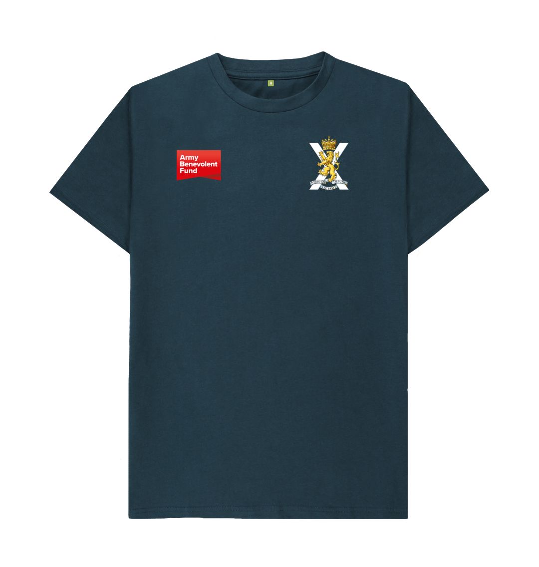 Denim Blue The Royal Regiment of Scotland Unisex T-shirt