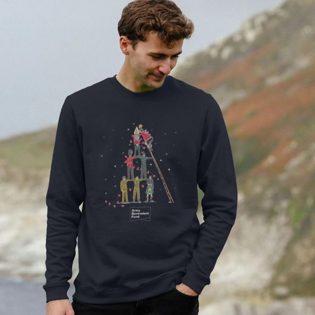Army Christmas tree jumper - Army Benevolent Fund