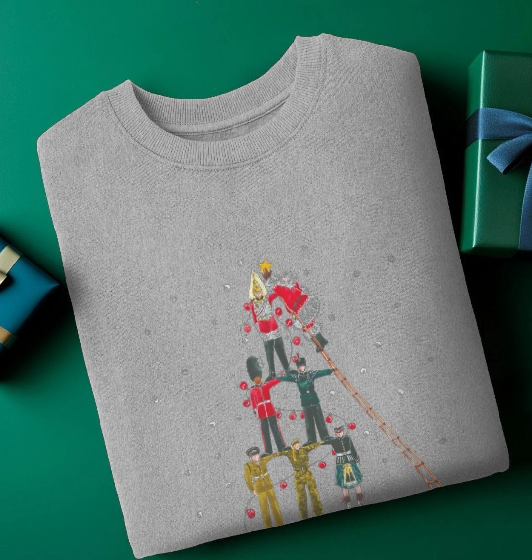 Army Christmas tree jumper - Army Benevolent Fund