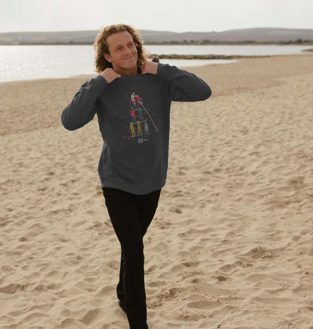 Army Christmas tree jumper - Army Benevolent Fund