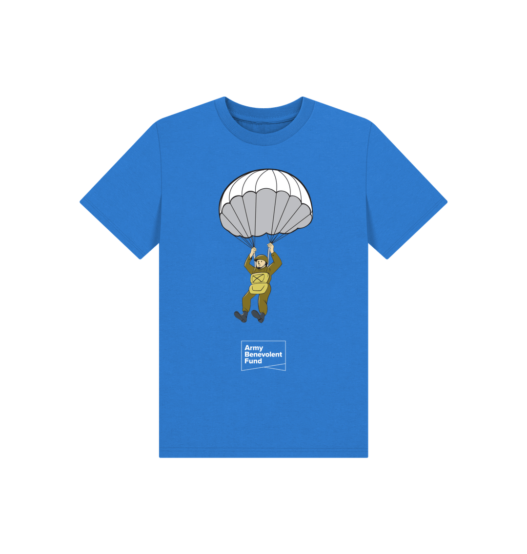 Army parachutist kids T-shirt - Army Benevolent Fund