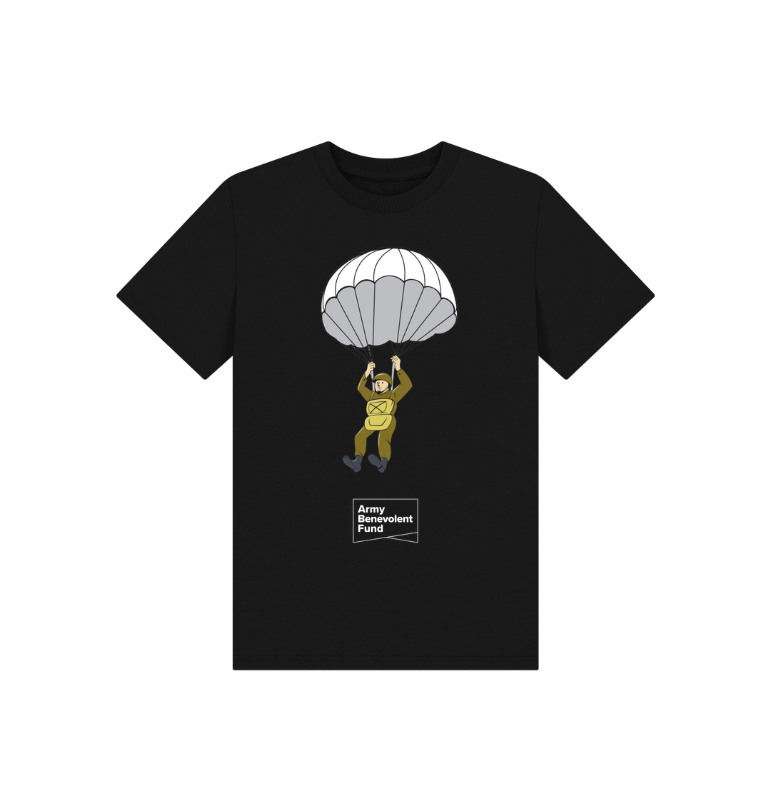 Army parachutist kids T-shirt - Army Benevolent Fund