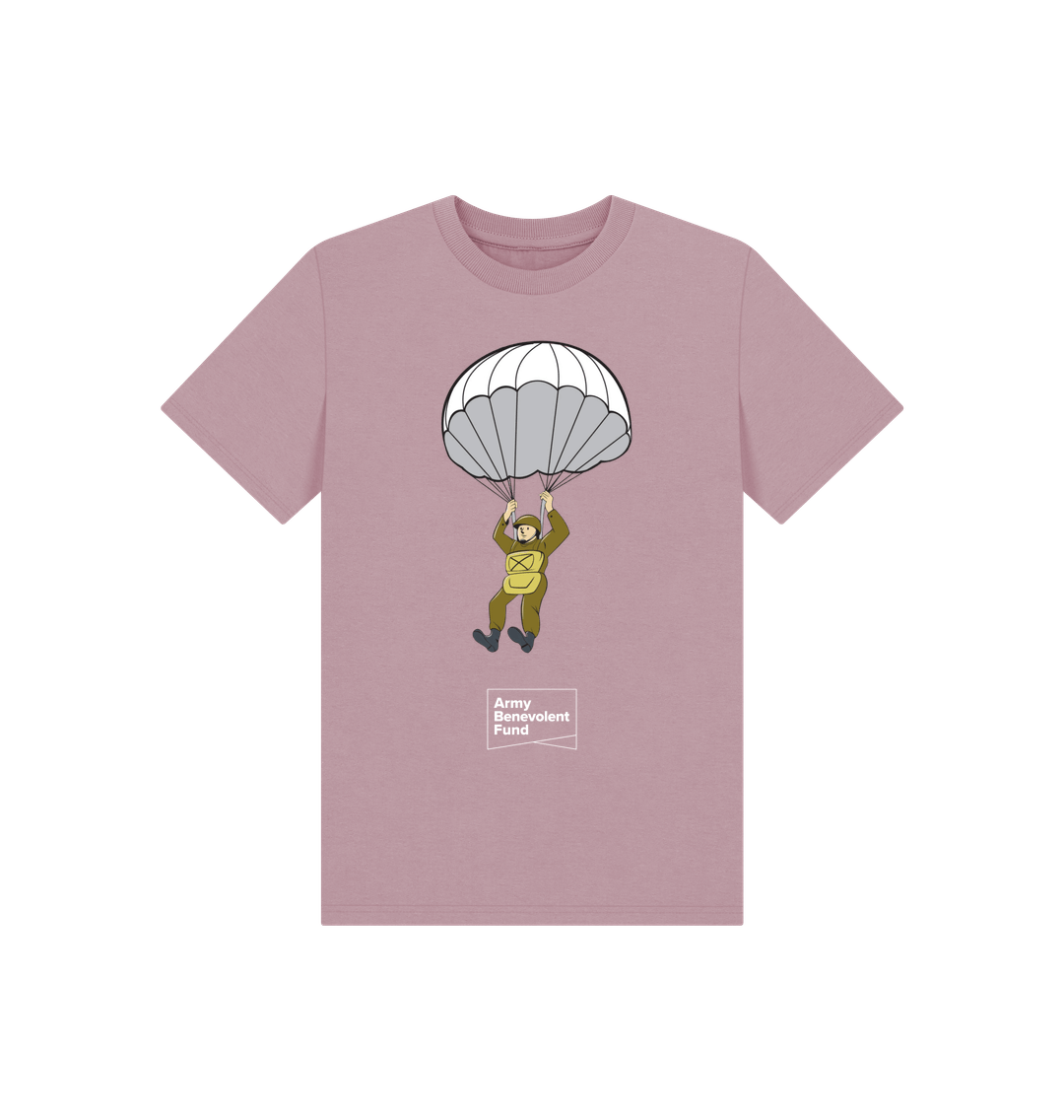 Army parachutist kids T-shirt - Army Benevolent Fund