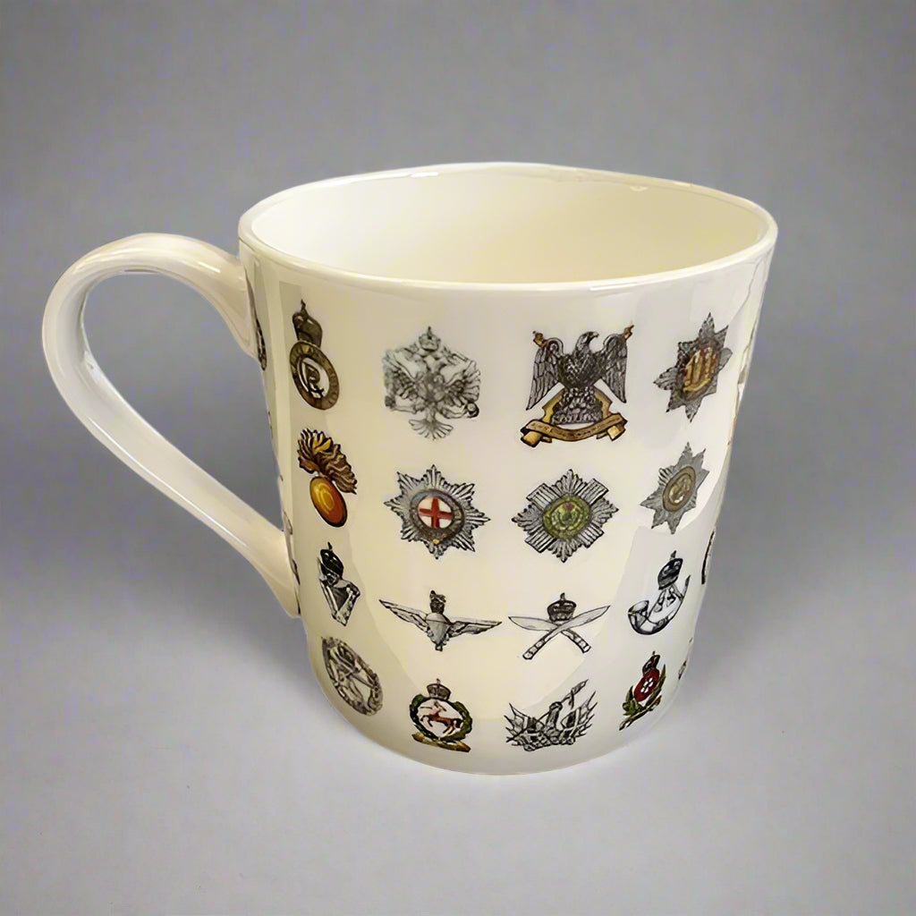 Bone China cap badge mug - Army Benevolent Fund