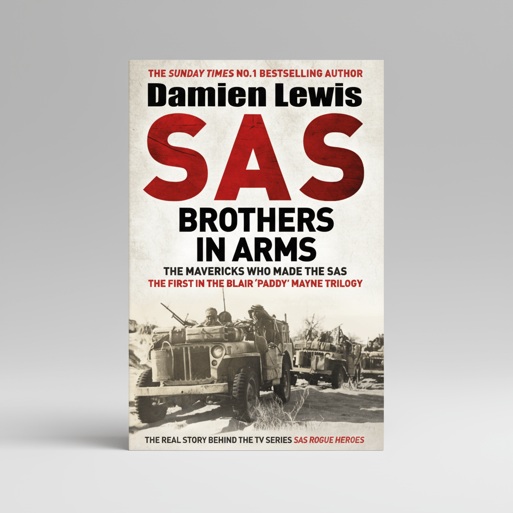 Brothers in Arms by Damien Lewis (signed by the author) - Army Benevolent Fund