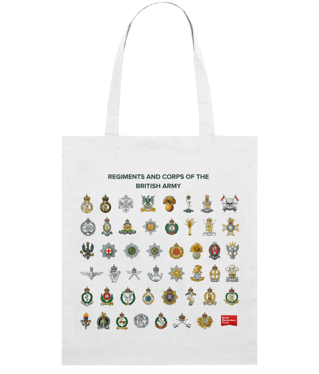 Cap badge light tote bag - Army Benevolent Fund