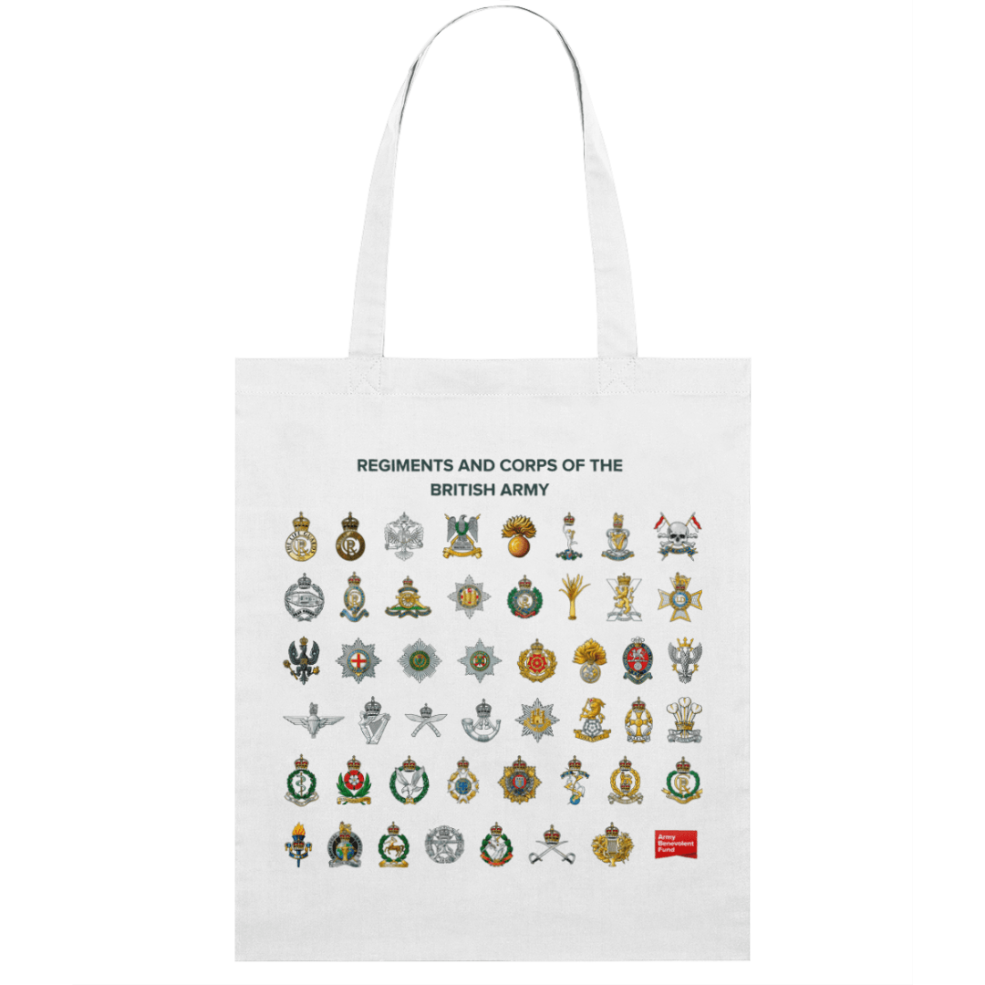 Cap badge light tote bag - Army Benevolent Fund