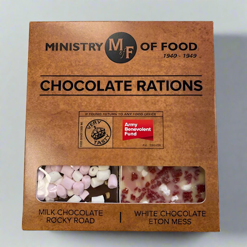 Chocolate rations box - Army Benevolent Fund