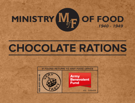 Chocolate rations box - Army Benevolent Fund