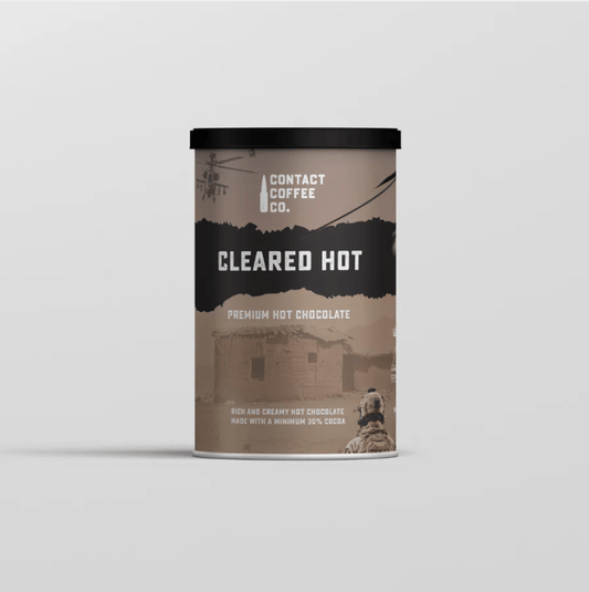 Contact Coffee Co. Cleared Hot Premium Hot Chocolate - Army Benevolent Fund