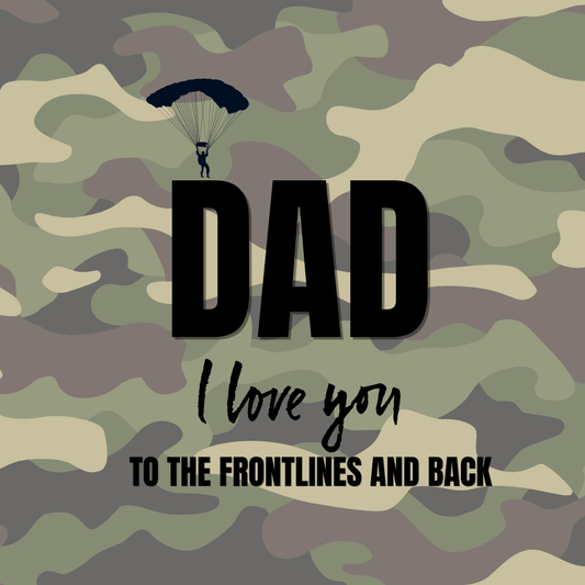 Father's Day camoflague e-card - Army Benevolent Fund