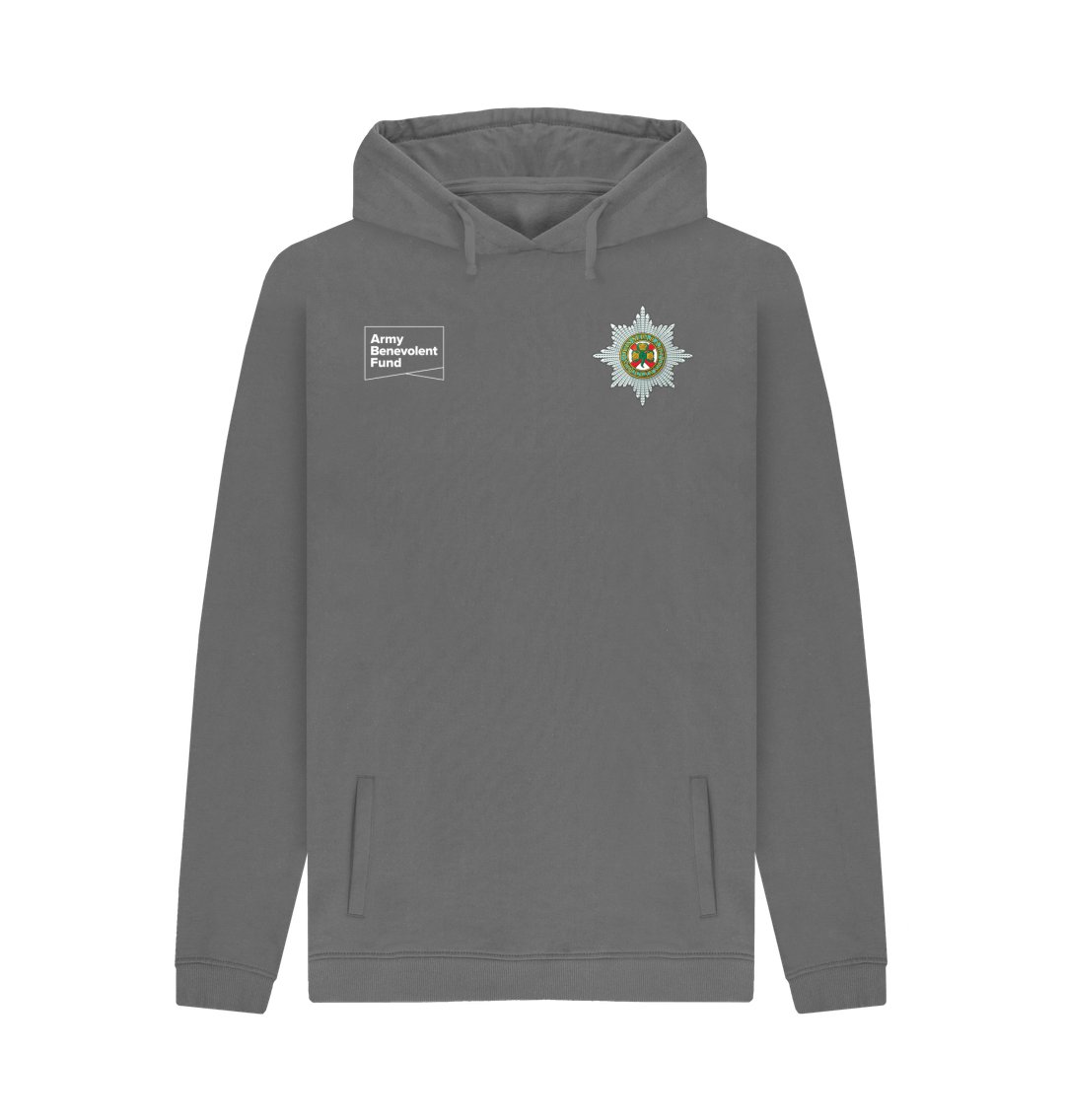 Slate Grey Printed Hoody