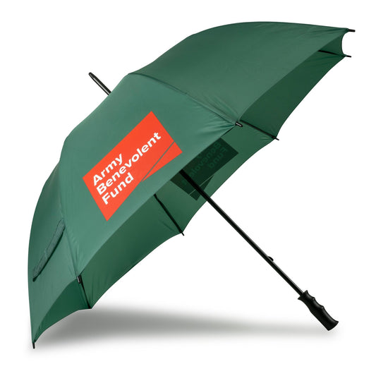 Green ABF golf umbrella - Army Benevolent Fund