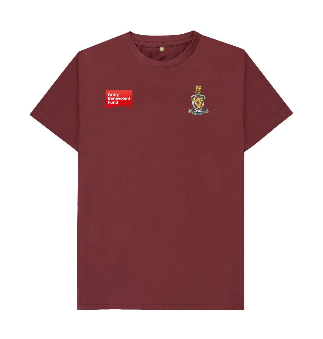 Red Wine The Queen's Royal Hussars Unisex T-shirt
