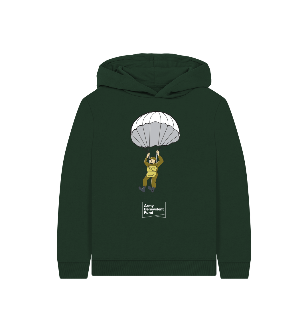 Kids Army parachutist hoodie - Army Benevolent Fund