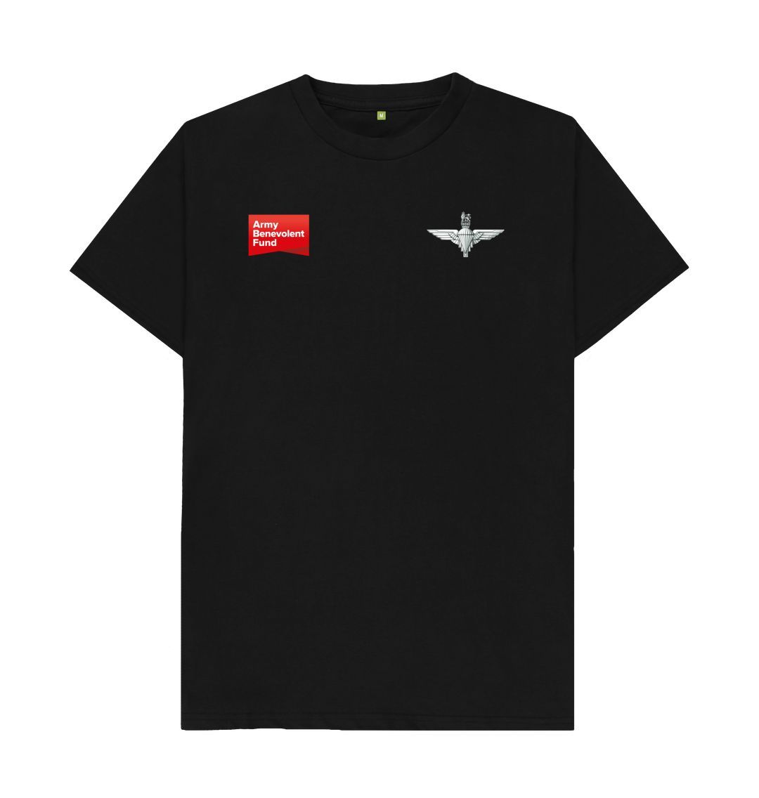 Black The Parachute Regiment Unisex T-shirt