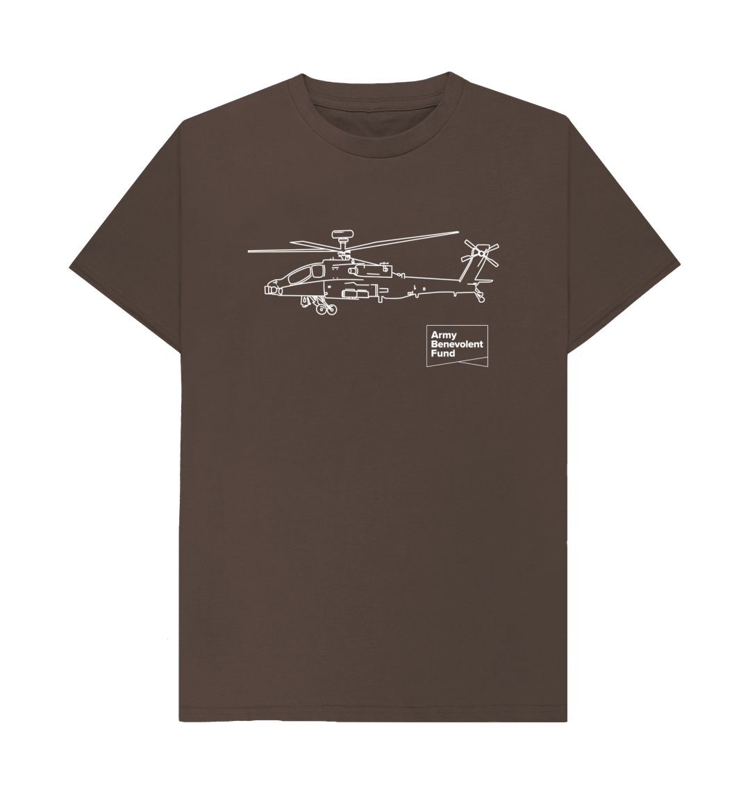 Chocolate Helicopter Organic T-shirt