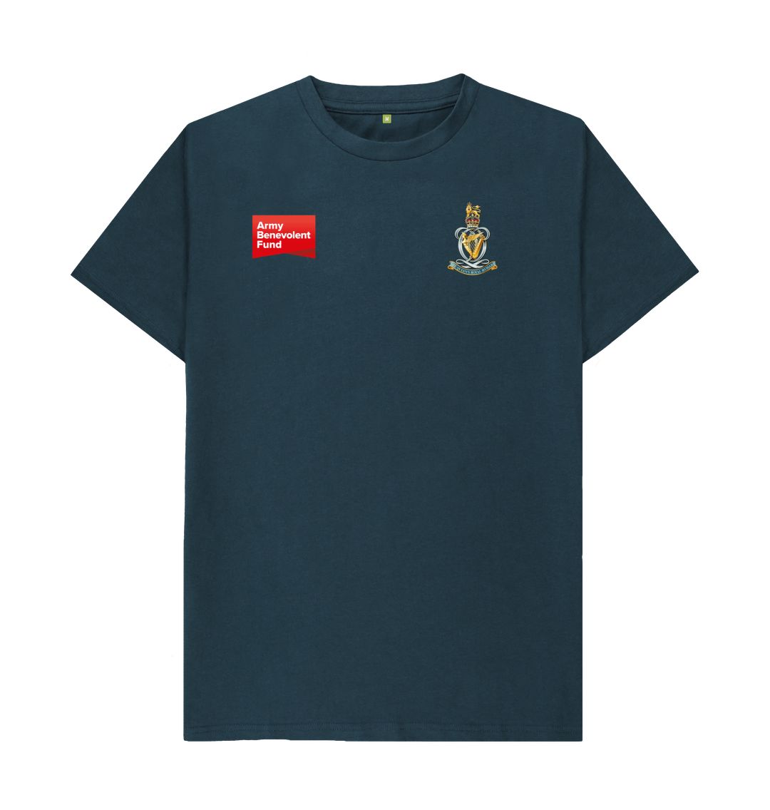 Denim Blue The Queen's Royal Hussars Unisex T-shirt
