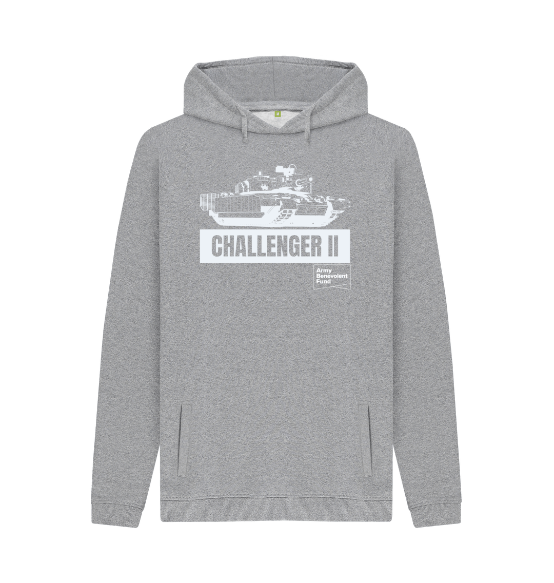 Light Heather Printed Hoody