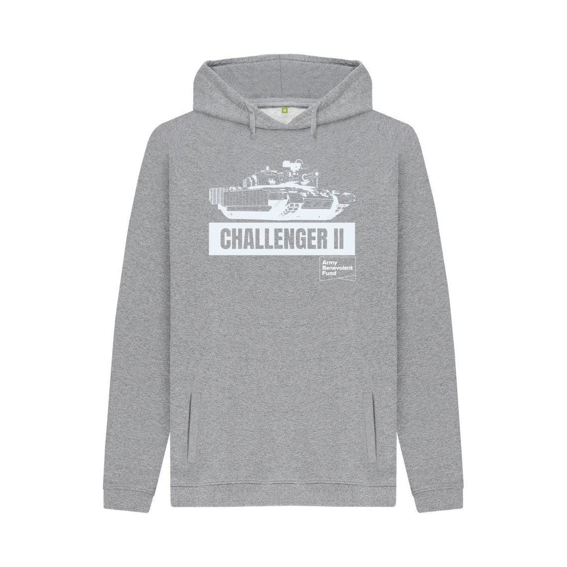 Light Heather Challenger II Organic Hoodie