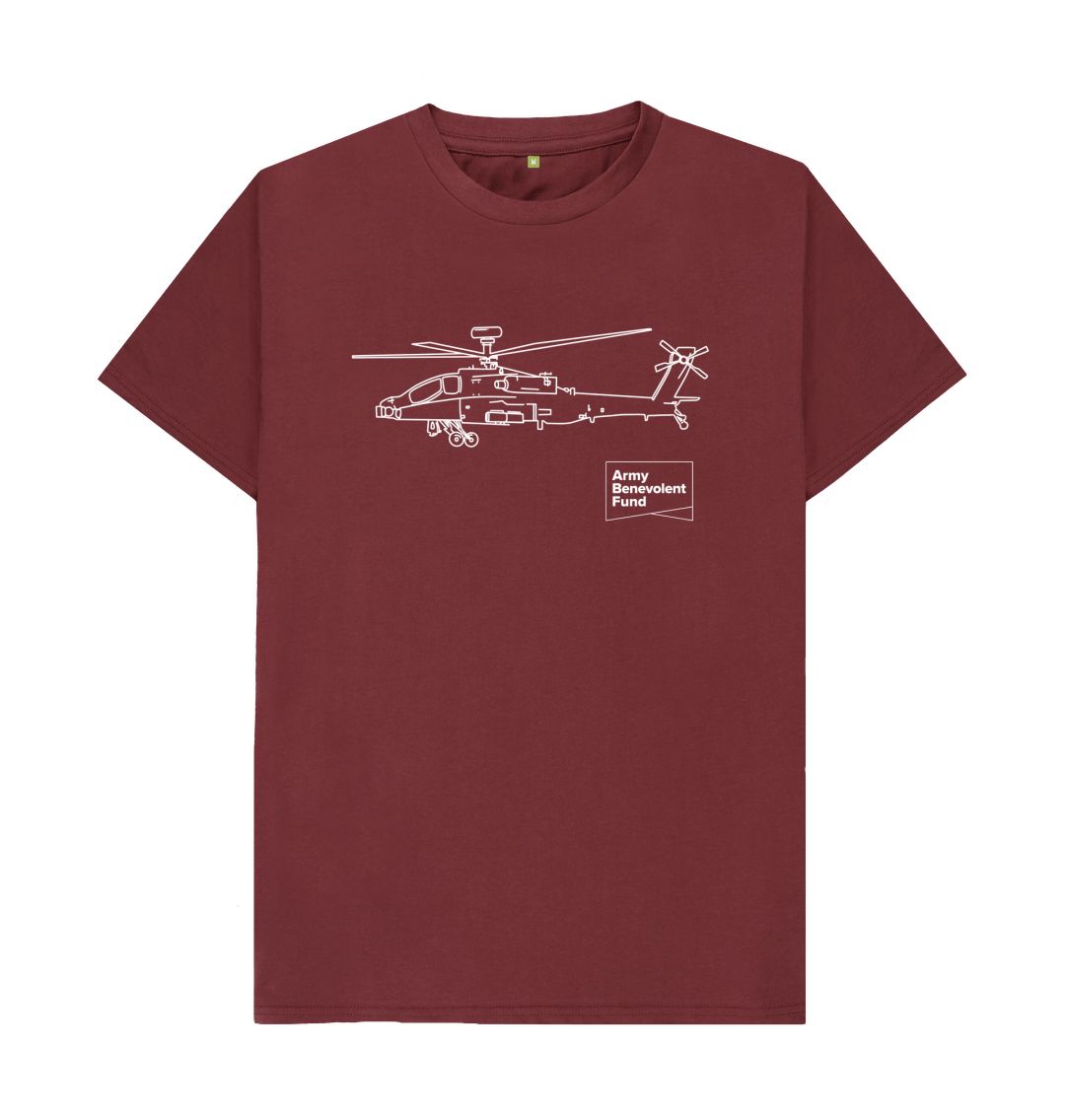Red Wine Helicopter Organic T-shirt