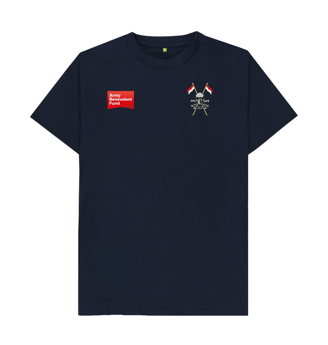 Navy Blue The Royal Lancers Unisex T-shirt