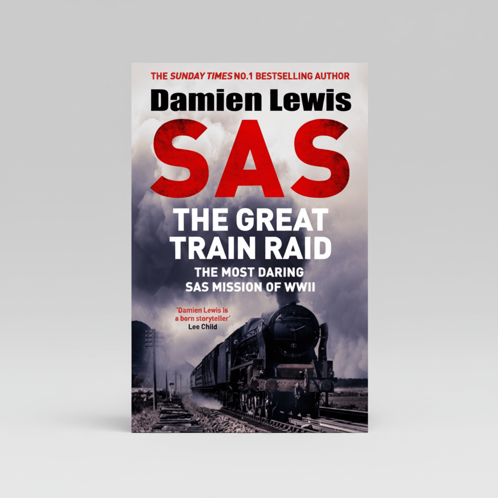 SAS The Great Train Raid by Damien Lewis (signed by the author) - Army Benevolent Fund