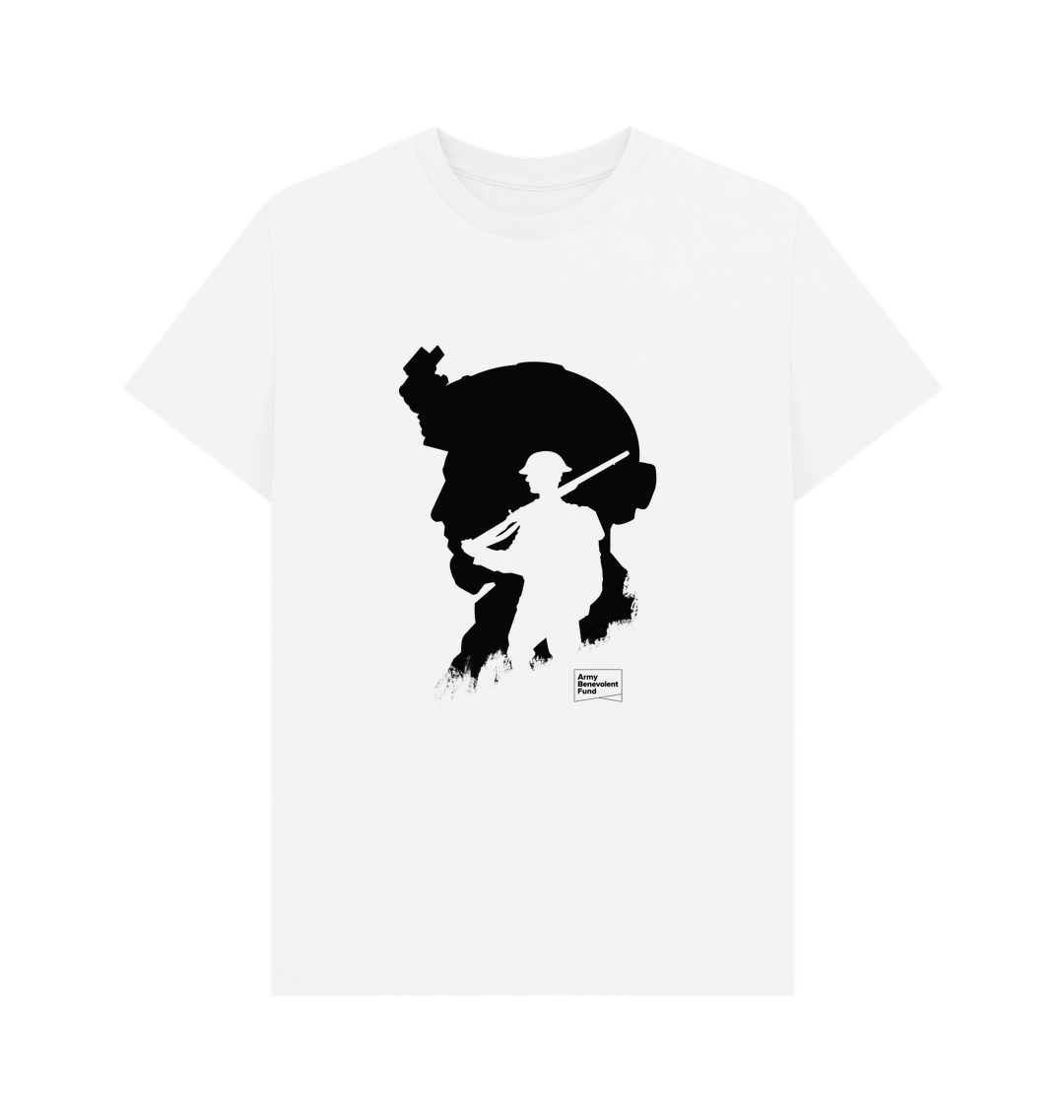 Soldier Silhouette Organic T-shirt - Army Benevolent Fund