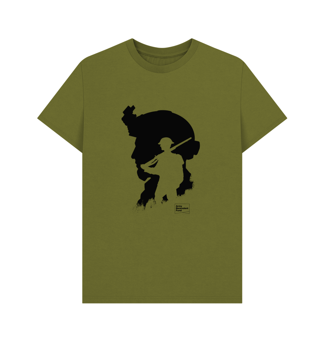 Soldier Silhouette Organic T-shirt - Army Benevolent Fund
