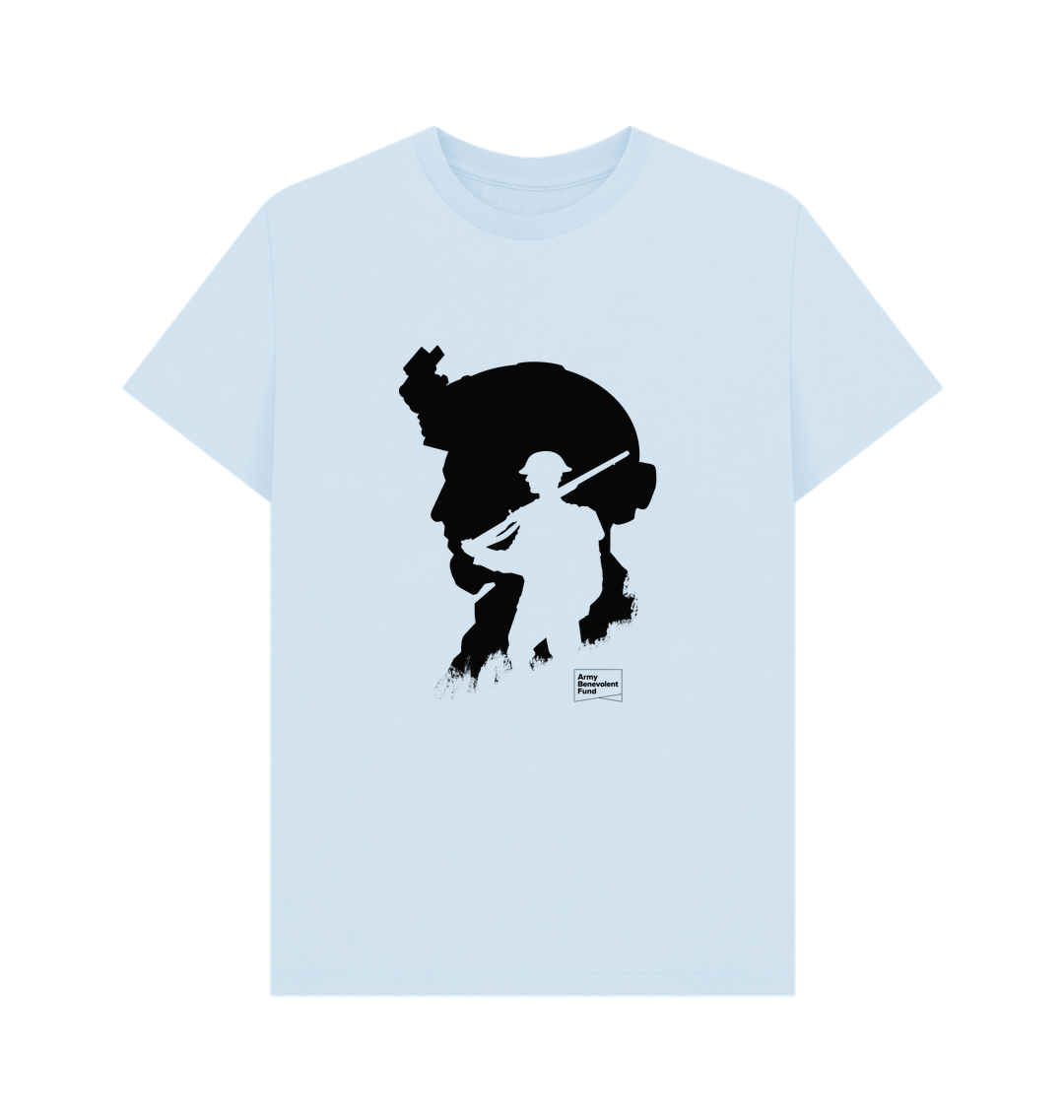Soldier Silhouette Organic T-shirt - Army Benevolent Fund