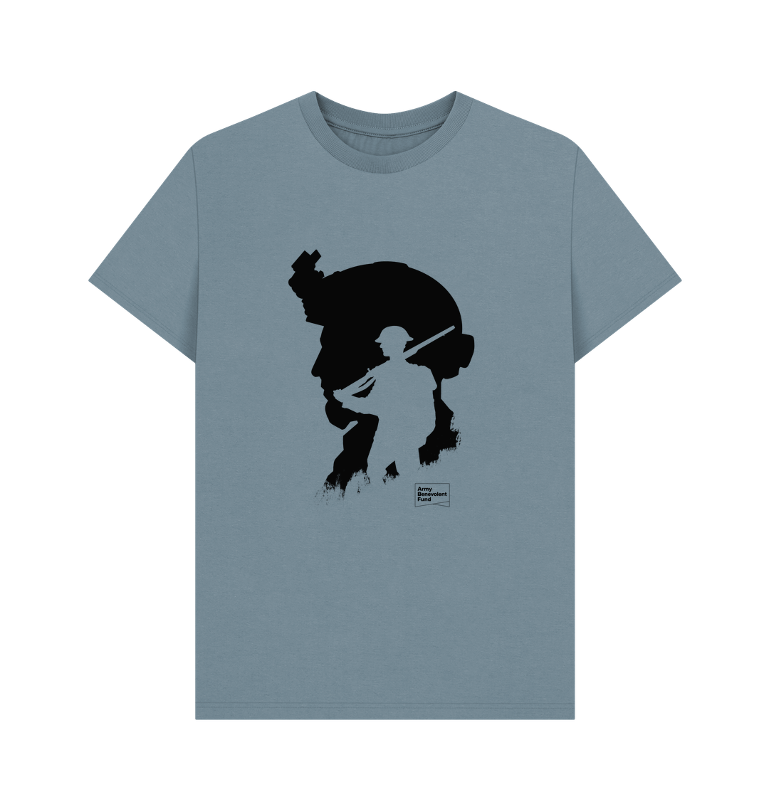 Soldier Silhouette Organic T-shirt - Army Benevolent Fund