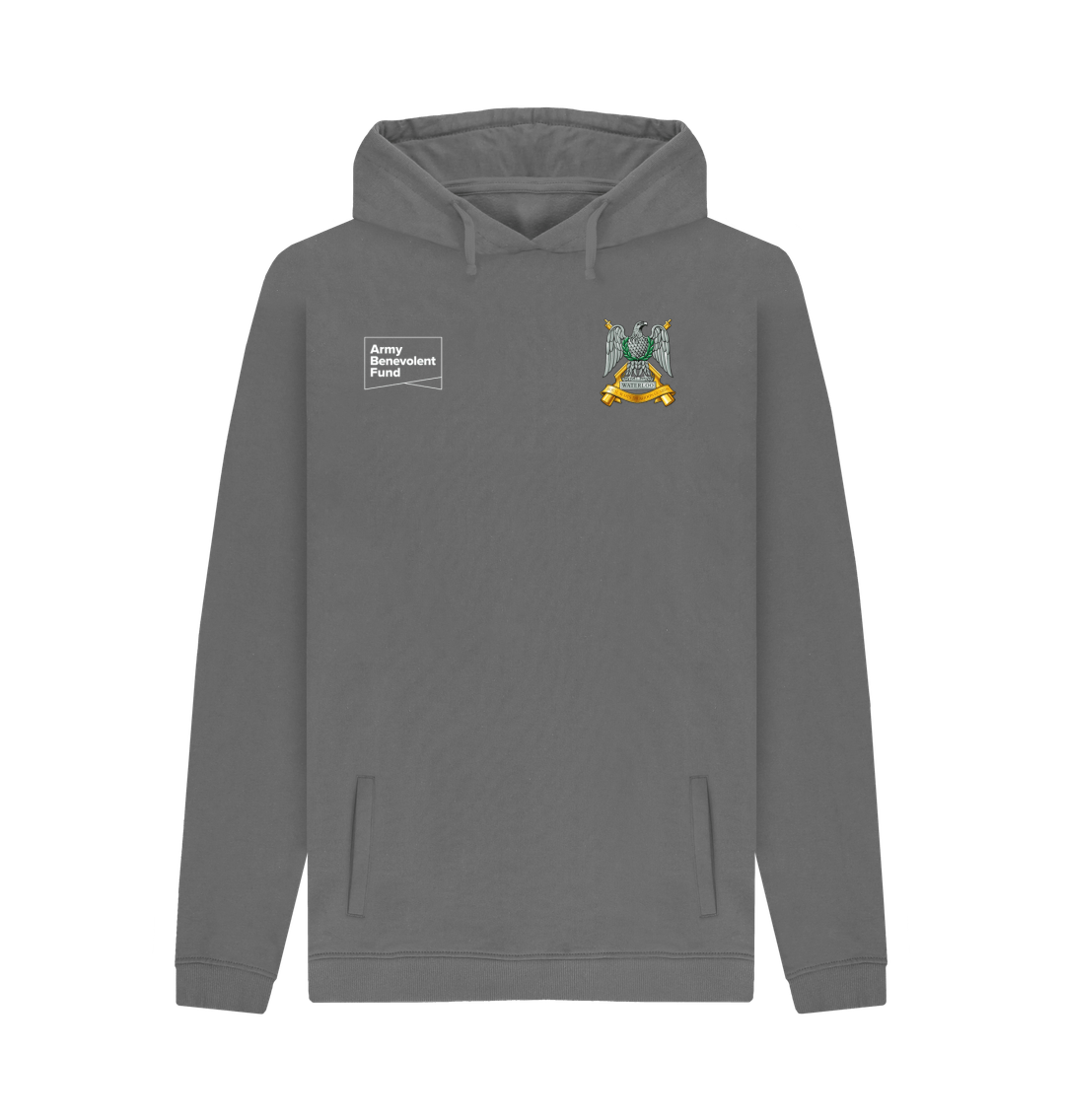 Slate Grey Printed Hoody