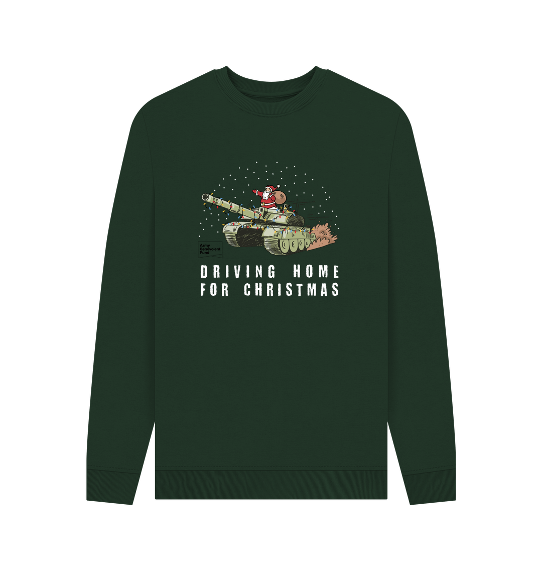 Unisex "Driving home for Christmas" jumper - Army Benevolent Fund