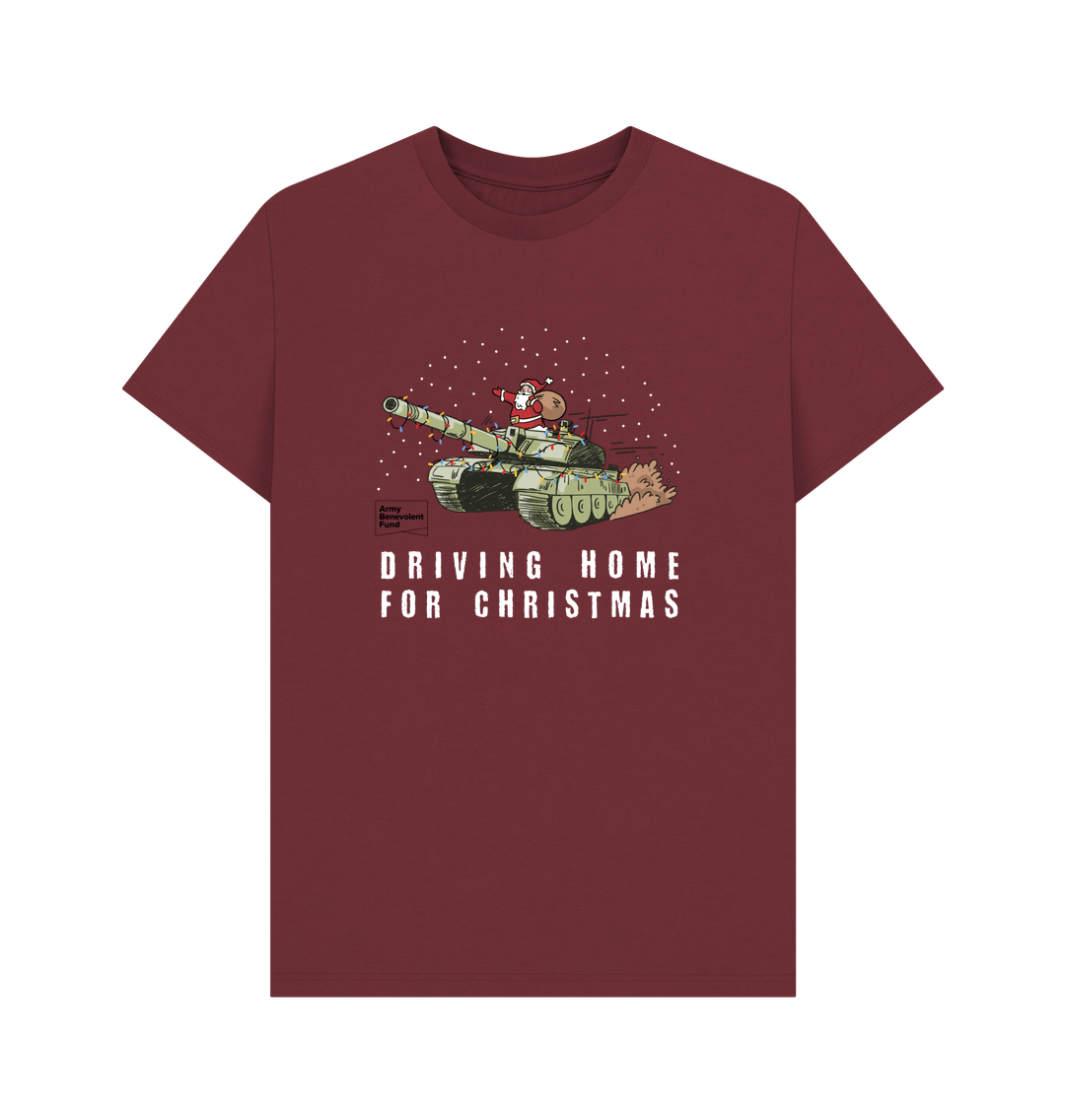 Unisex "Driving home for Christmas" T - shirt - Army Benevolent Fund