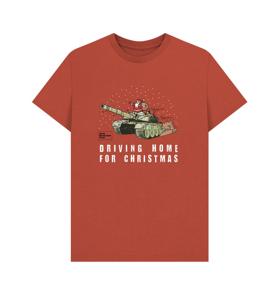 Unisex "Driving home for Christmas" T - shirt - Army Benevolent Fund