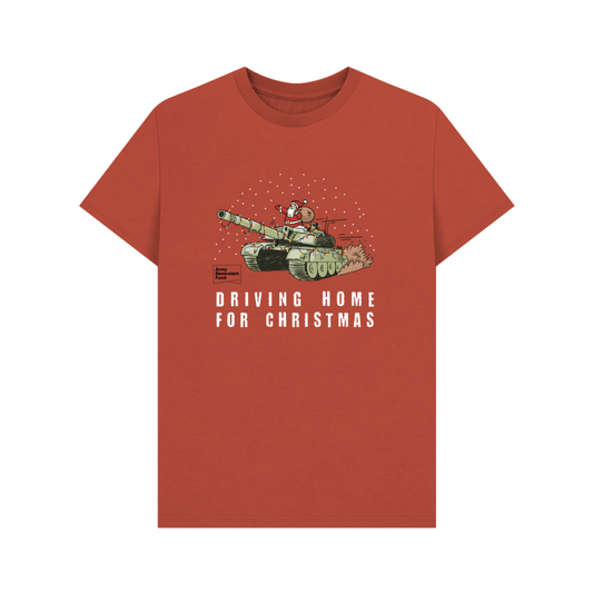 Unisex "Driving home for Christmas" T-shirt - Army Benevolent Fund