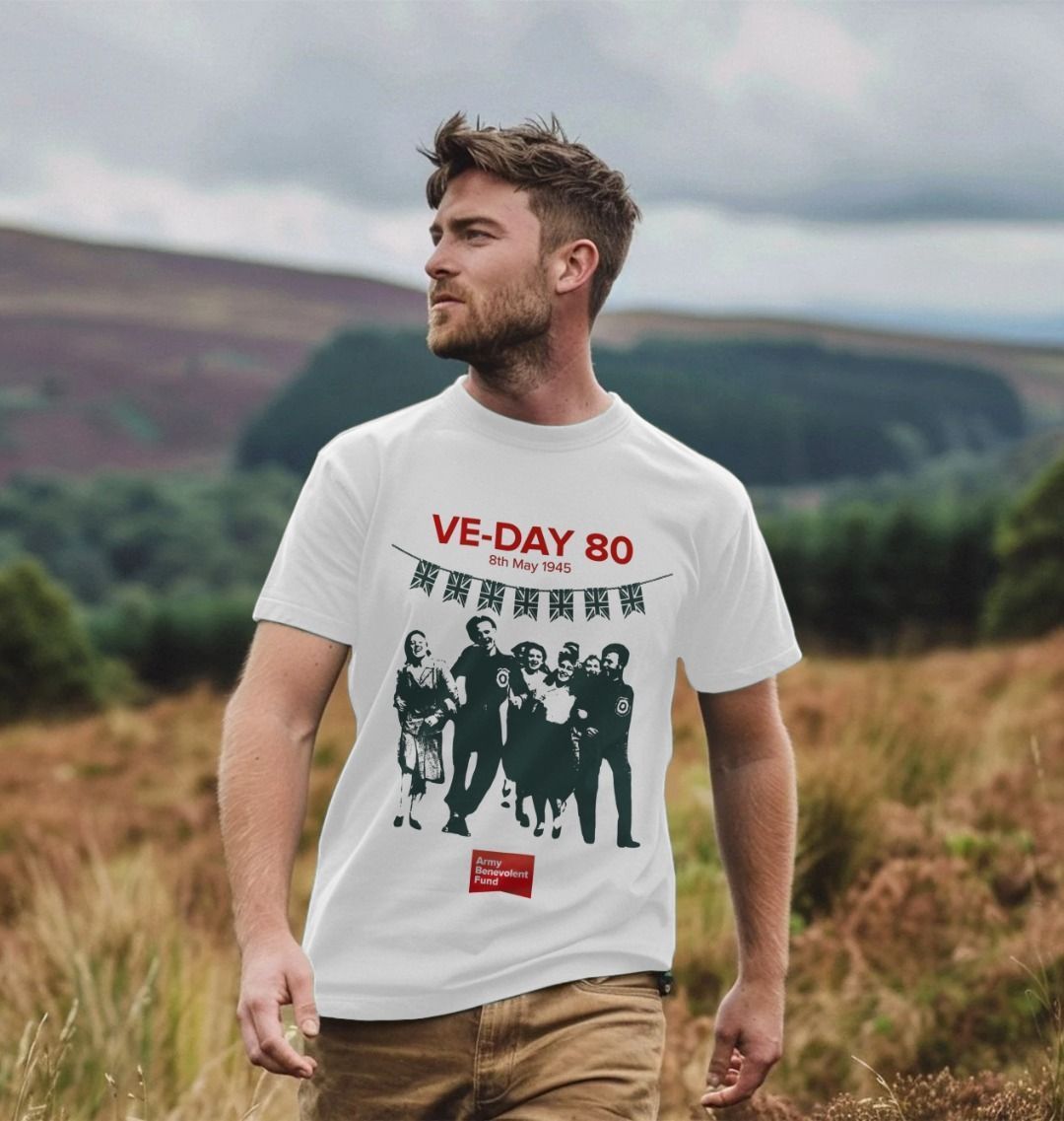 VE - Day 80 unisex T-shirt - Army Benevolent Fund