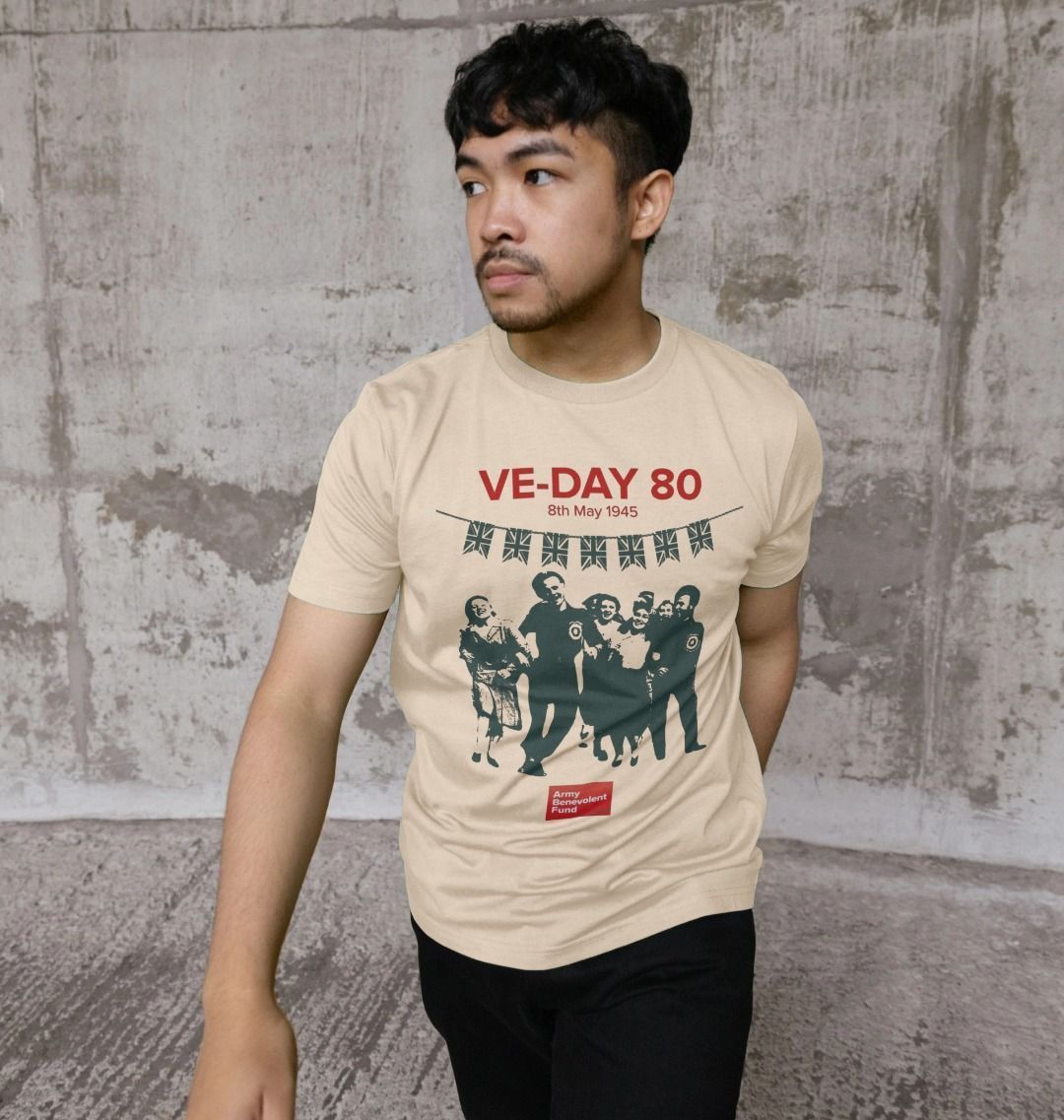 VE - Day 80 unisex T-shirt - Army Benevolent Fund