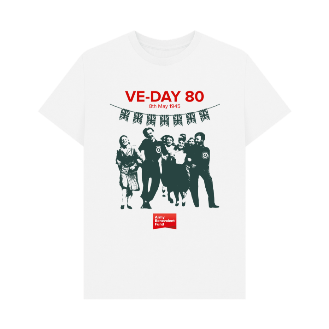 VE - Day 80 unisex T-shirt - Army Benevolent Fund
