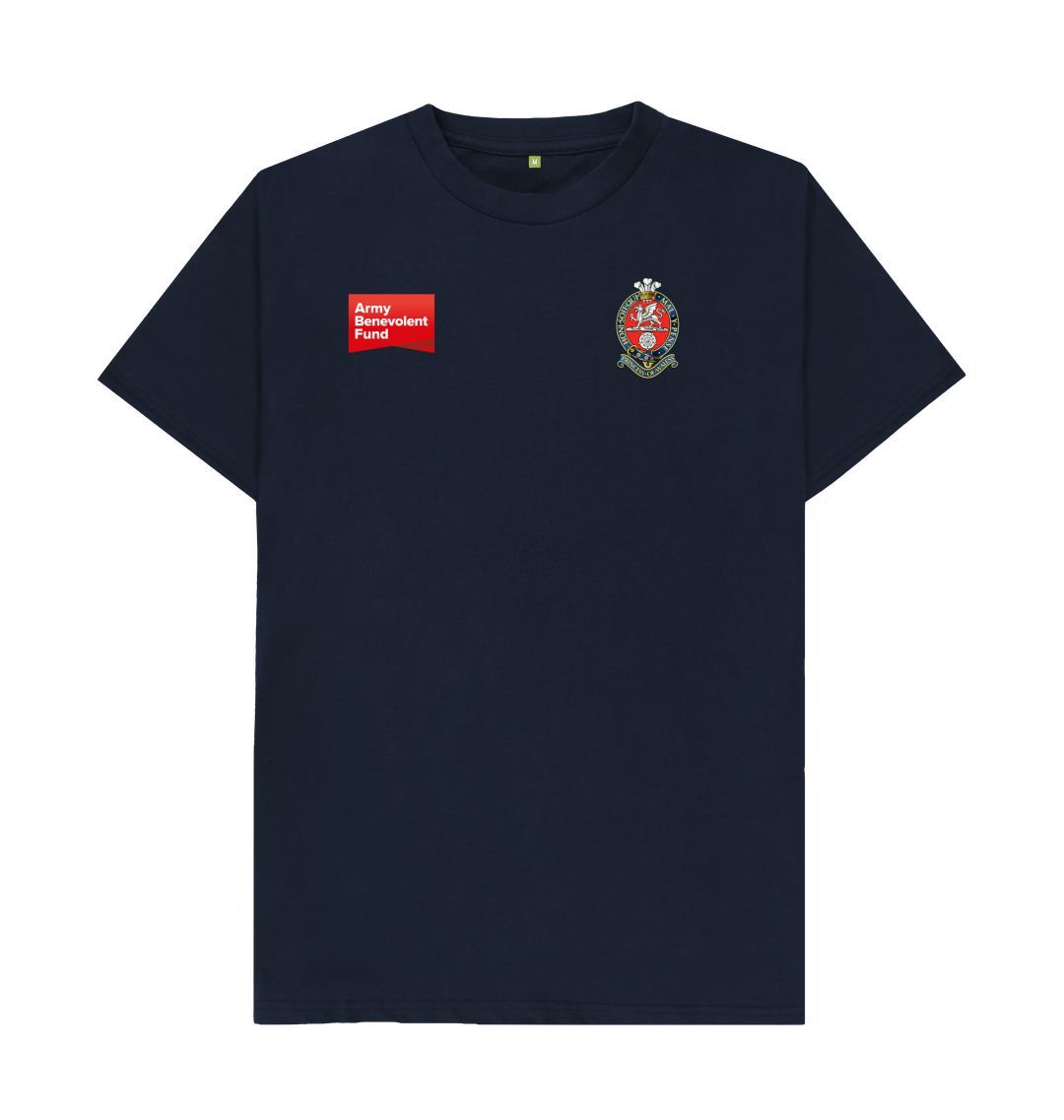 Navy Blue The Princess of Wales's Royal Regiment Unisex T-shirt