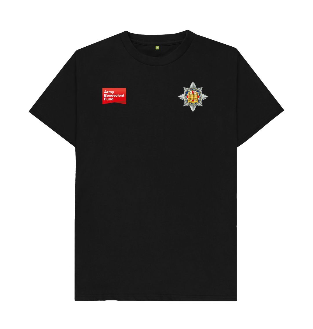 Black The Royal Dragoon Guards Unisex T-shirt