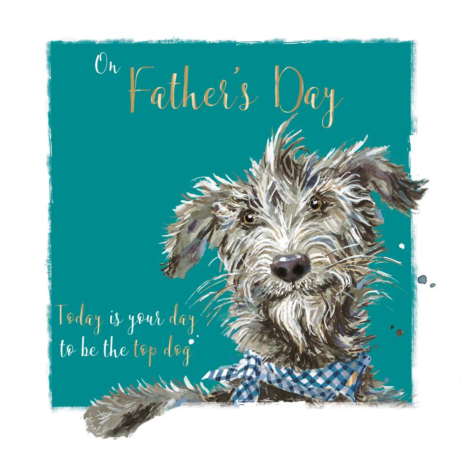 'TOP DOG' Father's Day Card Cards ABF The Soldiers' Charity Shop  (6341760352447)