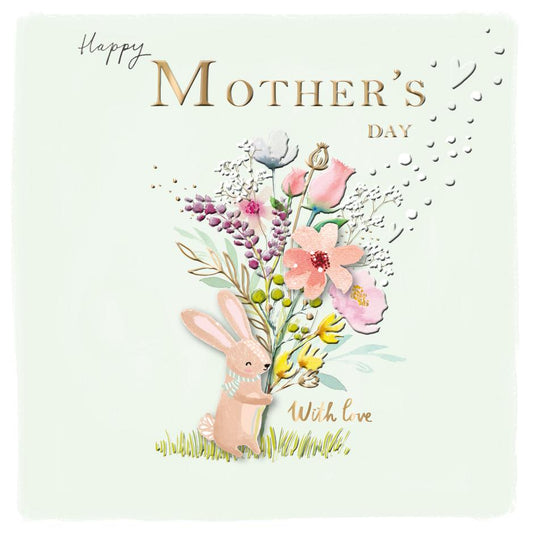 'WITH LOVE' Mother's Day Card Cards ABF The Soldiers' Charity Shop  (6340285661375)