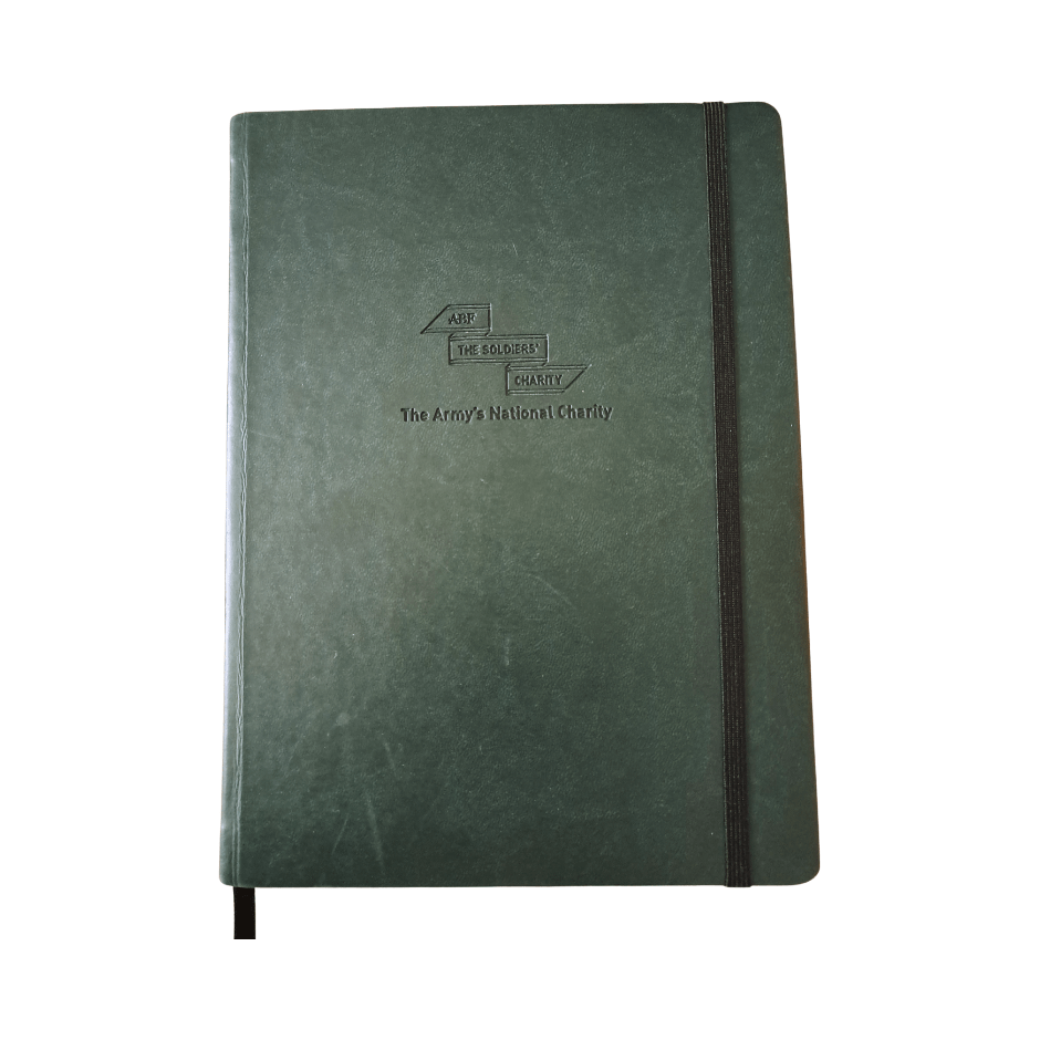 ABF Leather Notebook - Army Benevolent Fund