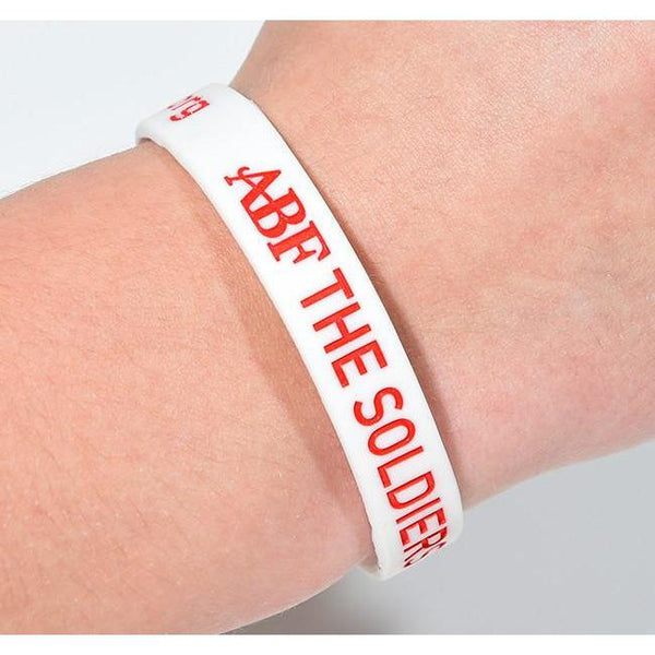ABF The Soldiers' Charity Wristband (white) Accessories ABF The Soldiers' Charity On-line Store  (417852484)